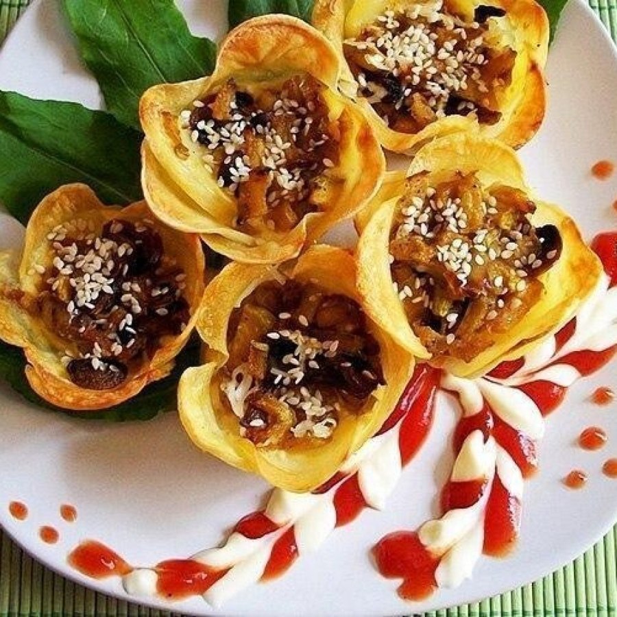 Корзиночки из картошки