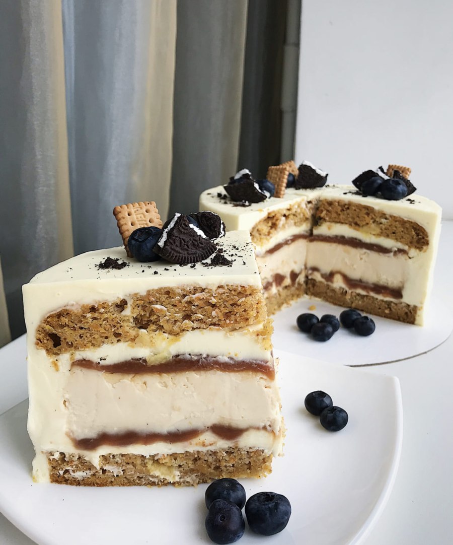 Карамельный крем чиз