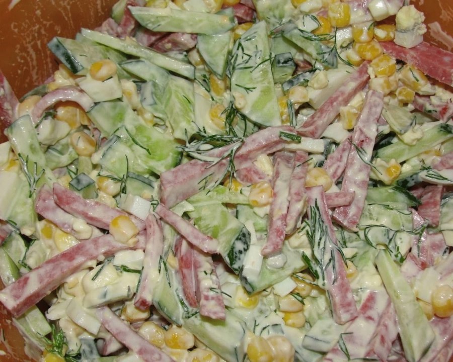 Салат из краснокочанной капусты