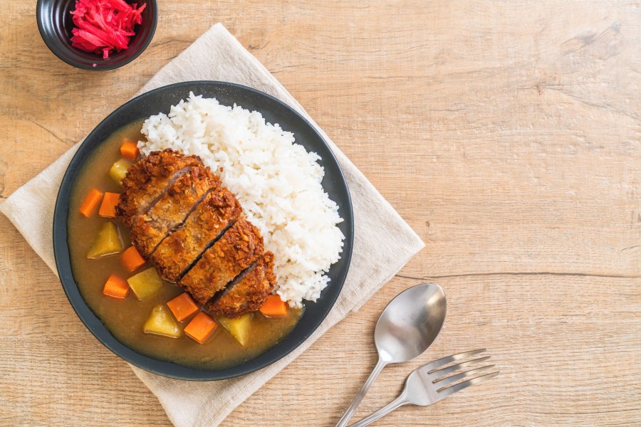 Beef Curry Chicken Katsu