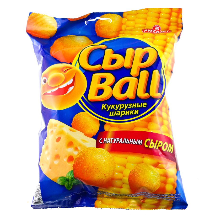 Кукурузные шарики СЫРБАЛЛ 45г.