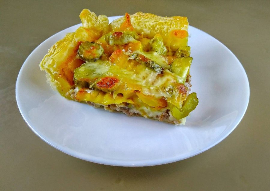 Картофельный пирог в духовке