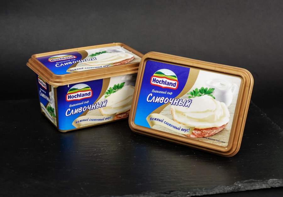Сыр Hochland плавленый с грибами 55%