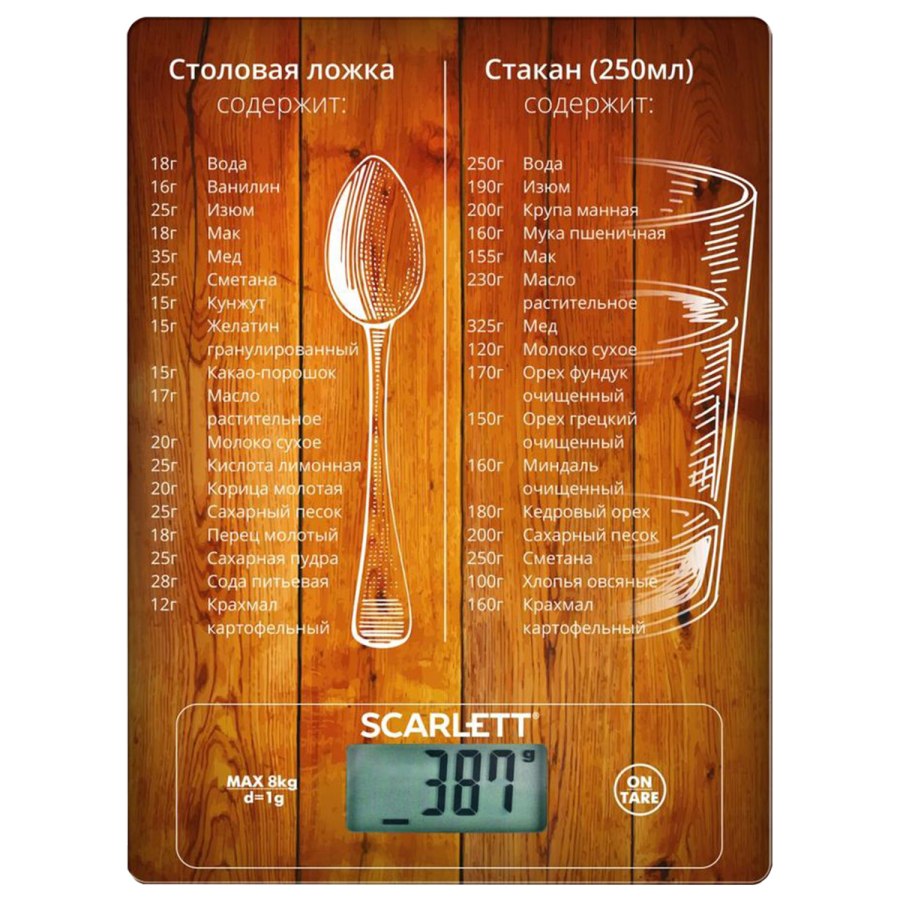 Кухонные весы Scarlett SC-ks57p19