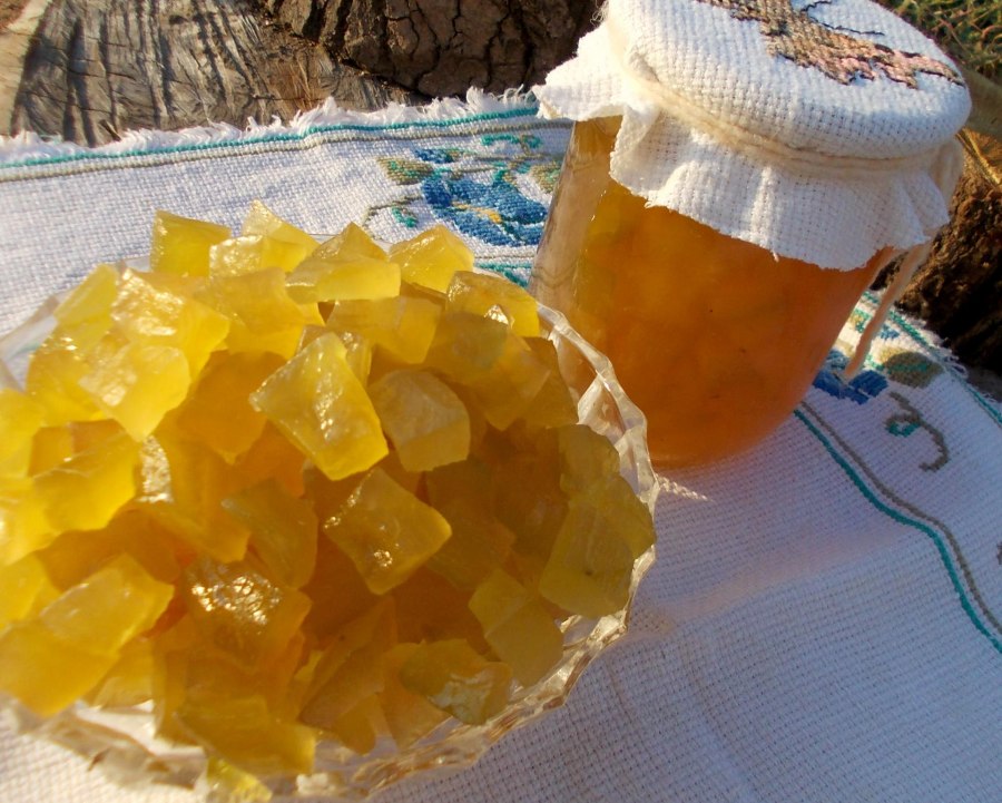 Мармеладки из арбузных корок