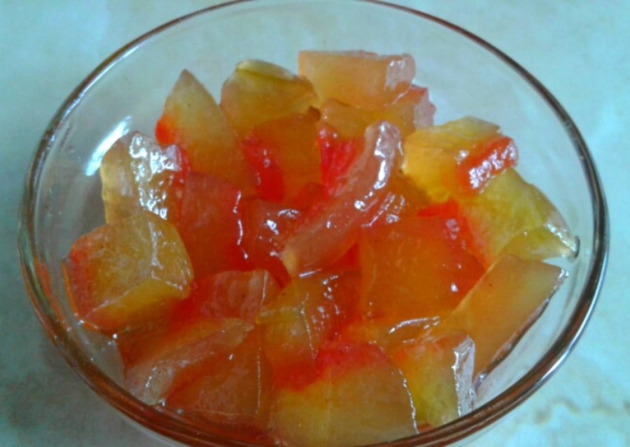 Варенье из арбузных корок с лимоном