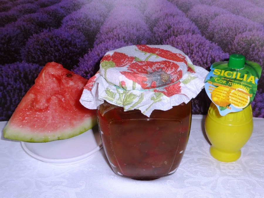 Варенье из дынных корочек