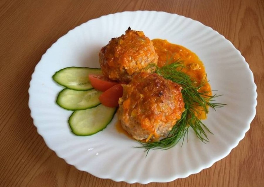 Вкусные тефтели с подливкой в духовке