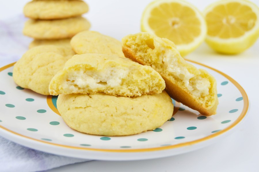 Печенье с лимонным курдом