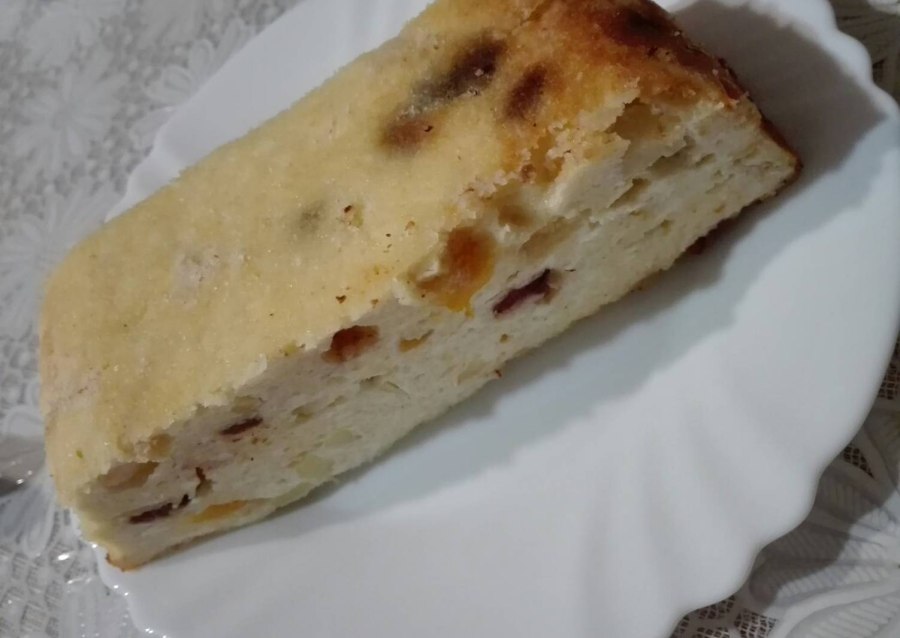 ПП запеканка с изюмом