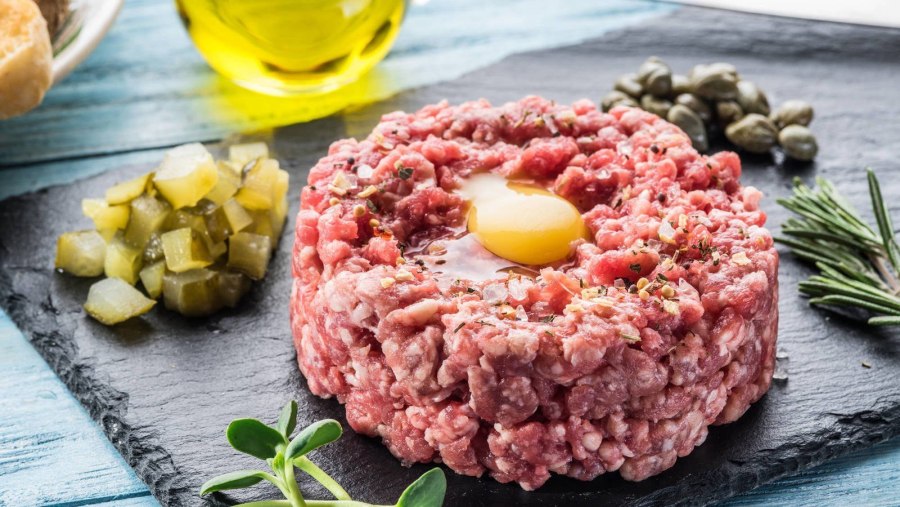 Стейк тартар из говядины