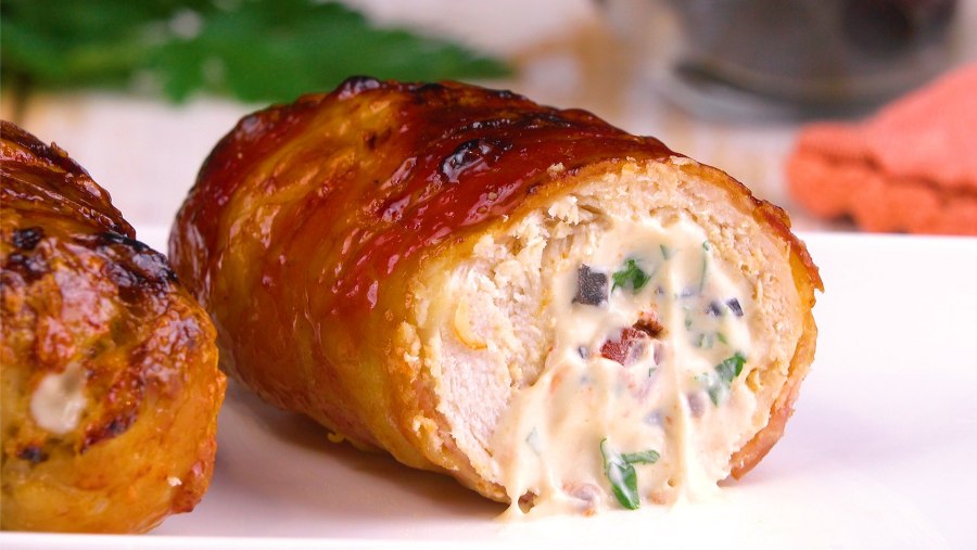 Куриные рулетики с сыром