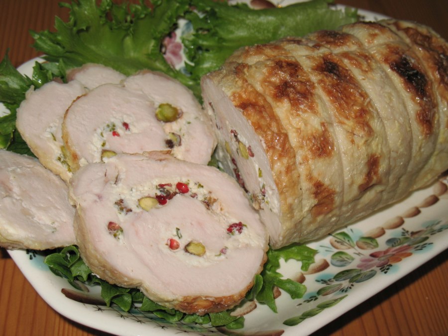 Куриные рулетики