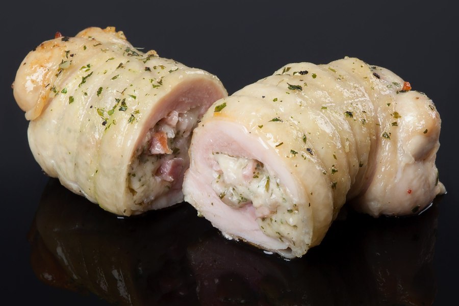 Куринной рулет из куриной грудки
