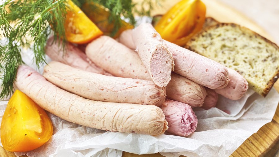 Сосиски молочные, Челны-мясо, 400г