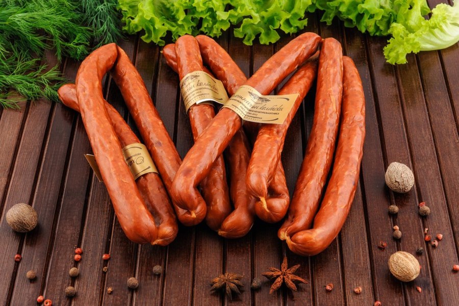 Колбаски гриль