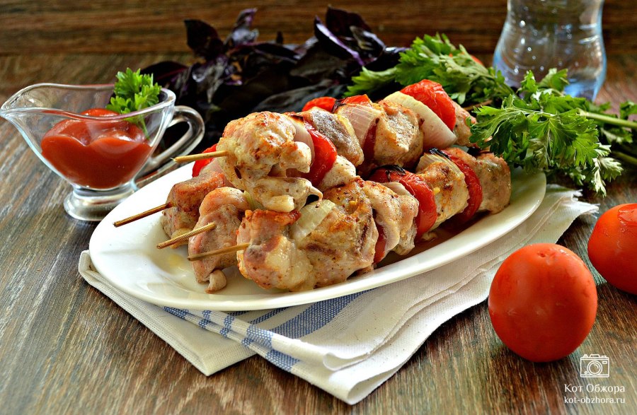 Шашлык из свинины