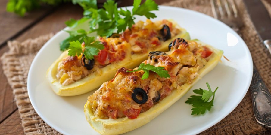 Блюда из кабачков и курицы