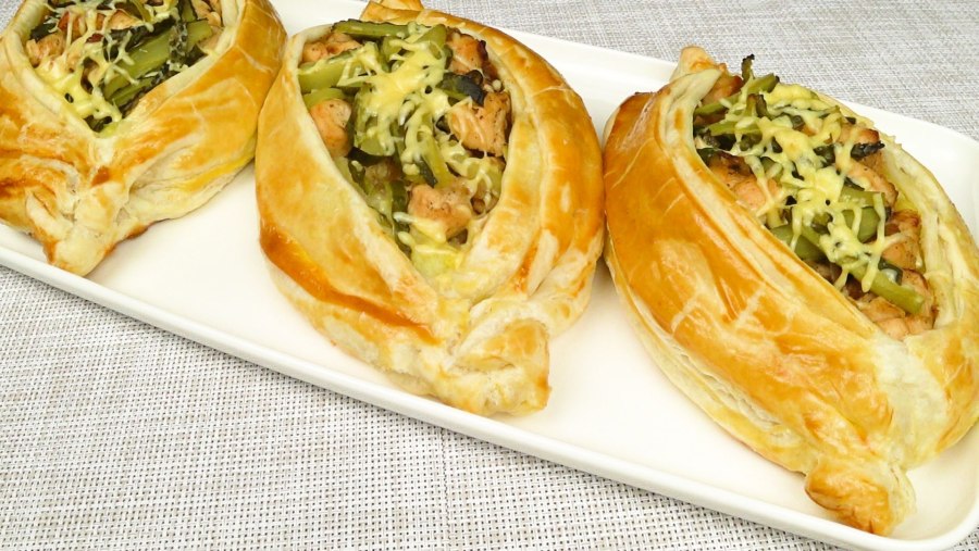 Картофельный КИШ С грибами