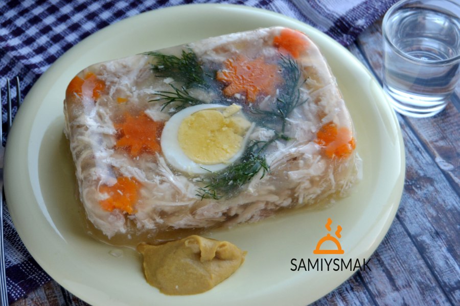 Холодец из куриных Шей