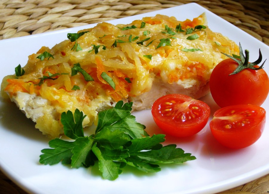 Рыба в картофельной корочке