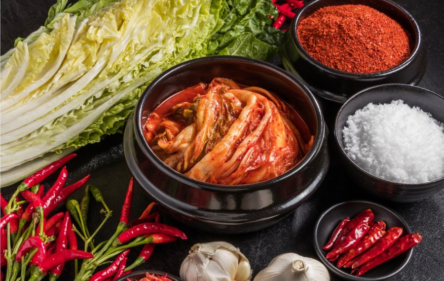Корейская кухня кимчи