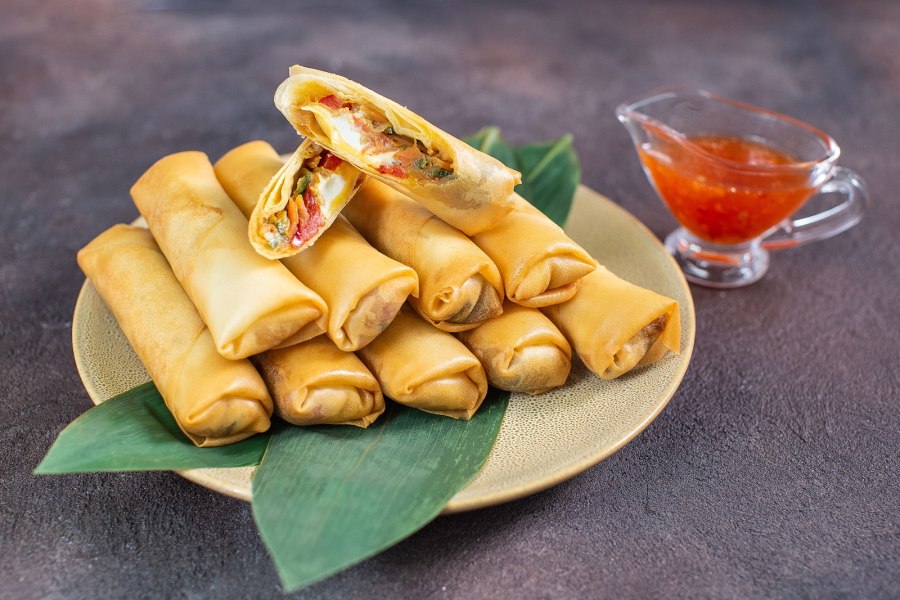 Спринг роллы паназиатская кухня