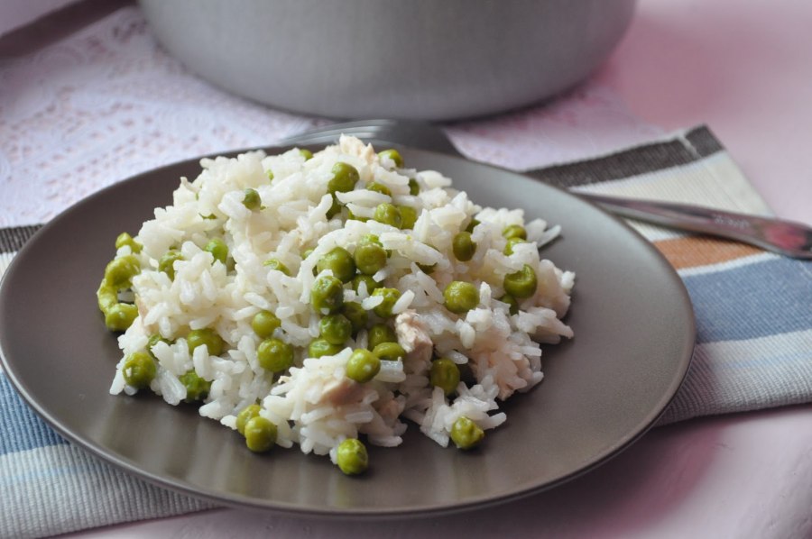Салат с горошком и кукурузой