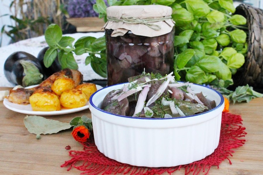 Баклажаны грибочки