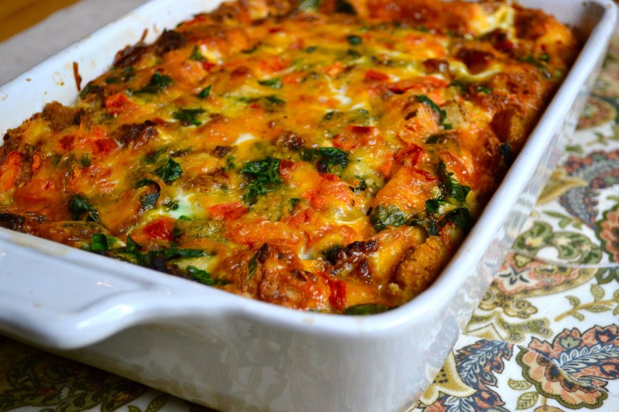 Запеканка из картофеля с сосисками