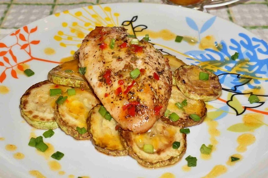 Кабачковые рулетики пальчики оближешь