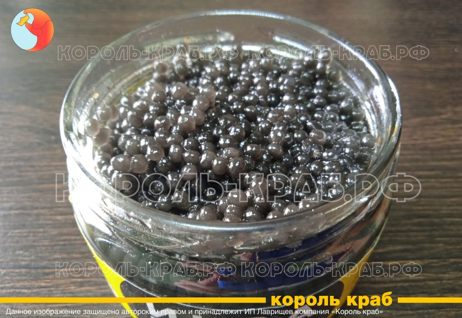 Баночка черной икры