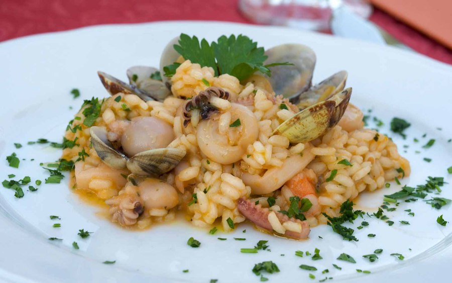 Ризотто с морепродуктами (250 гр)