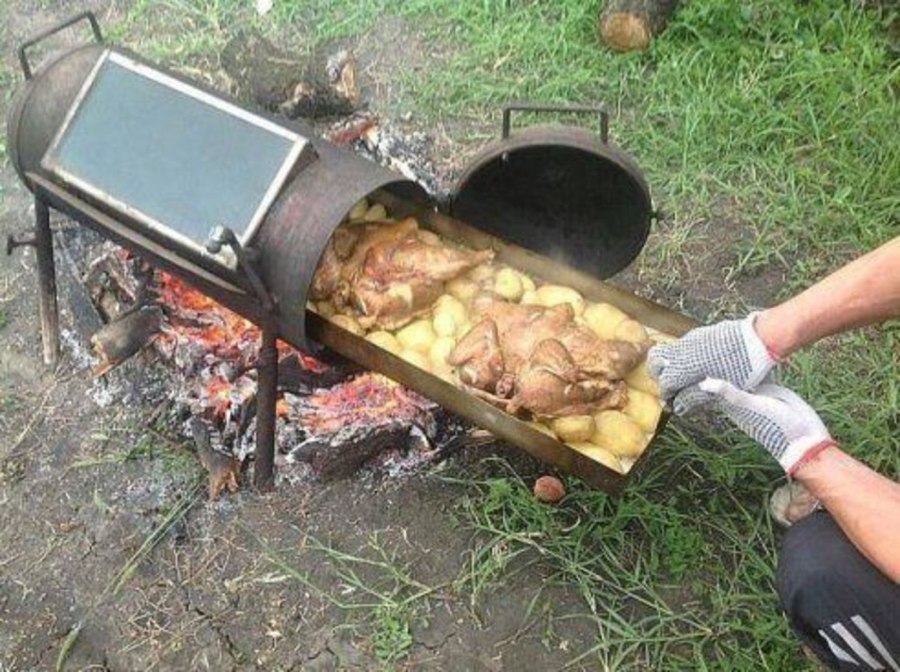 Труба для жарки
