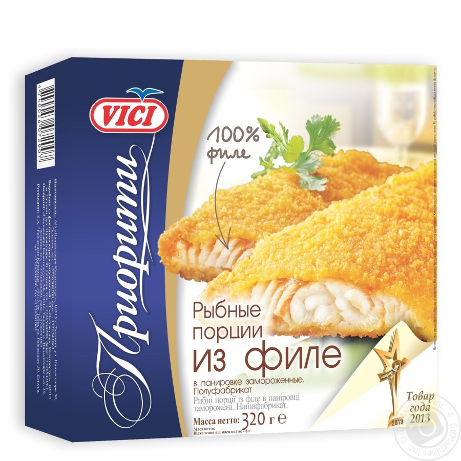 Филе рыбы в панировке Vici