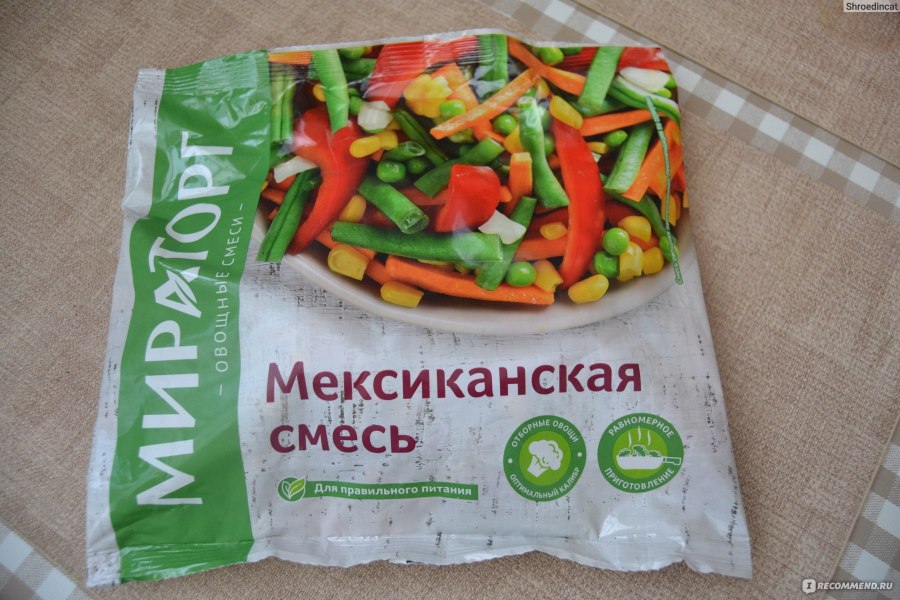 Мексиканская смесь с курицей