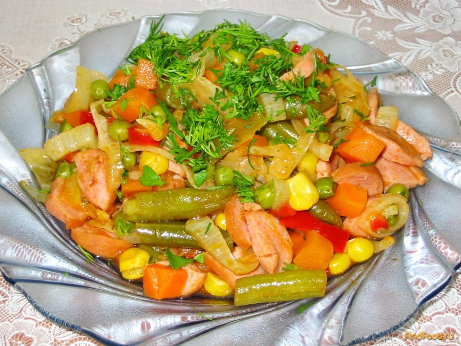 Мексиканская смесь тушеная