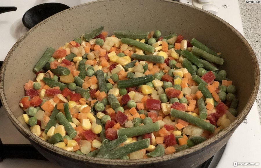 Мексиканская смесь с соусом