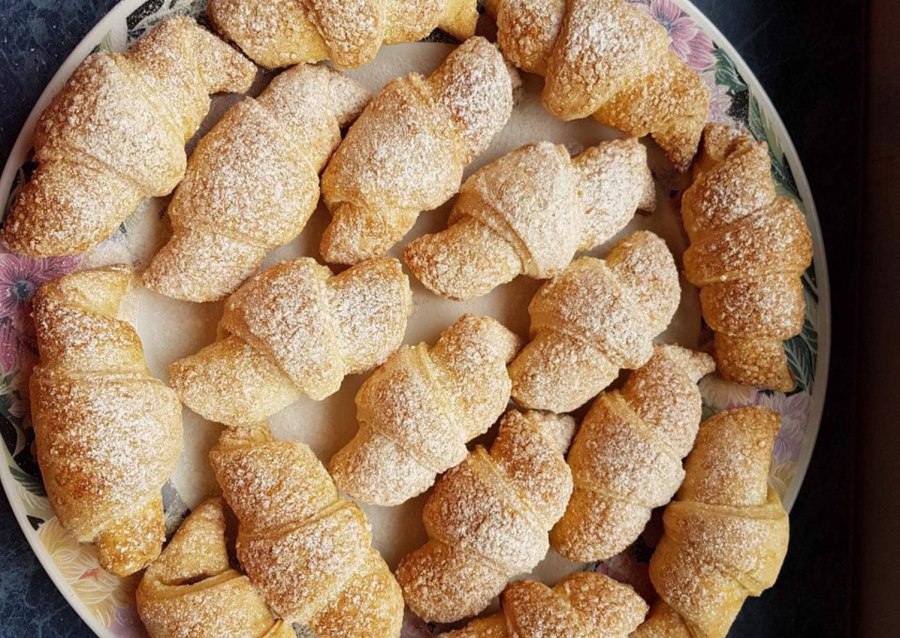 Печенье с творожной начинкой