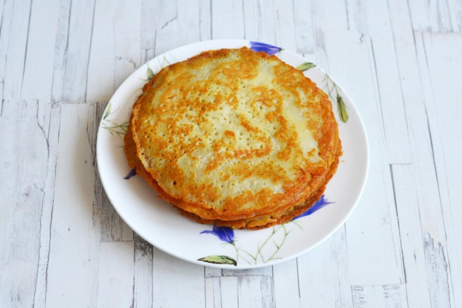 Блины с дырочками