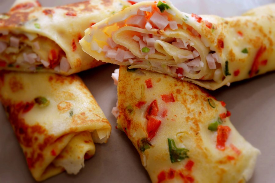 Печеночные рулетики