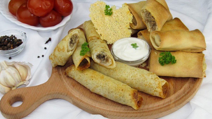 Печёночный рулет из куриной