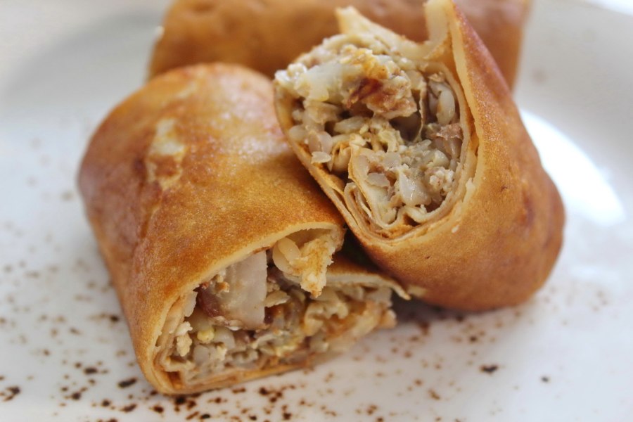 Блинные рулетики