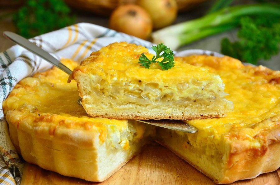 Высоцкая Юлия луковый пирог