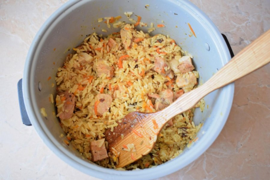 Плов пошагово с фото из свинины