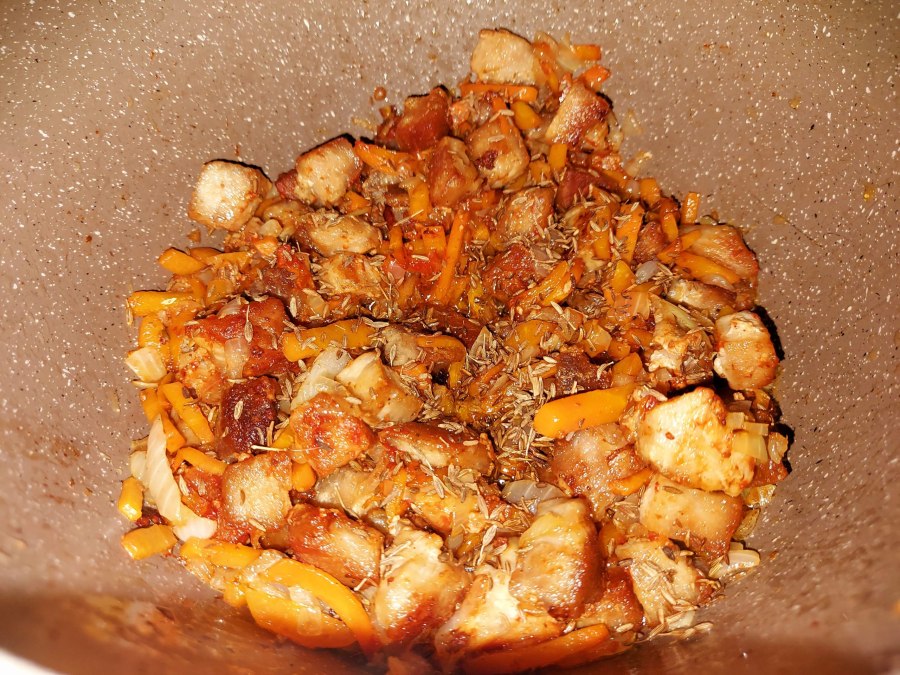 Плов со свининой 250гр