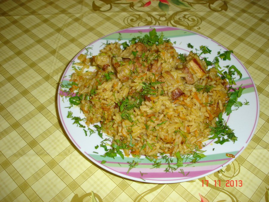 Быстрый плов