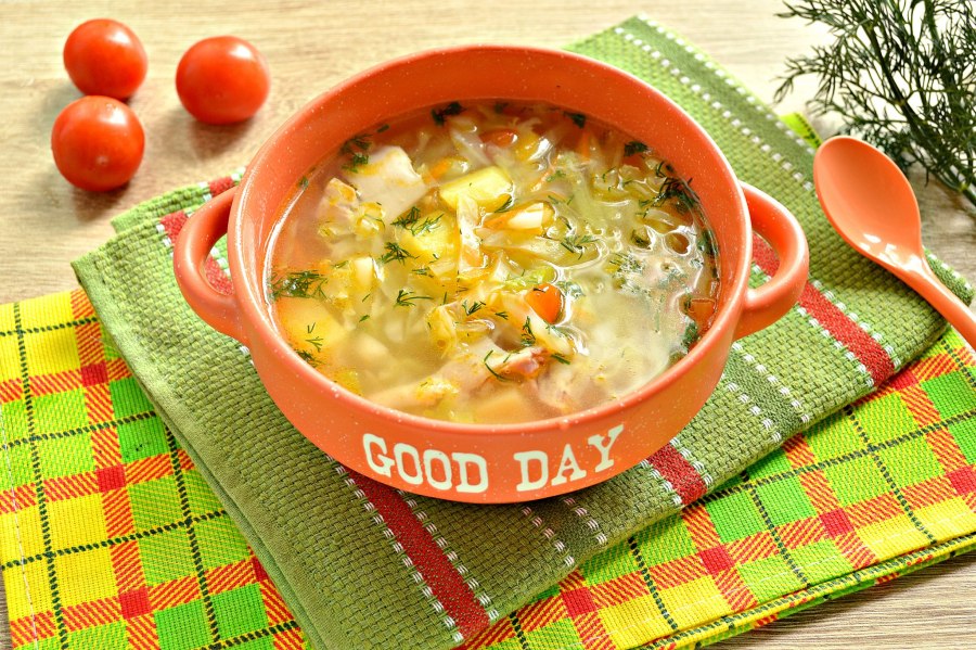 Гороховый суп с охотничьими колбасками