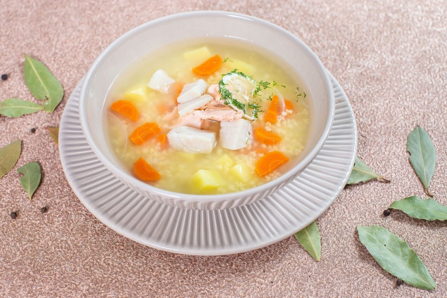 Суп с лимоном