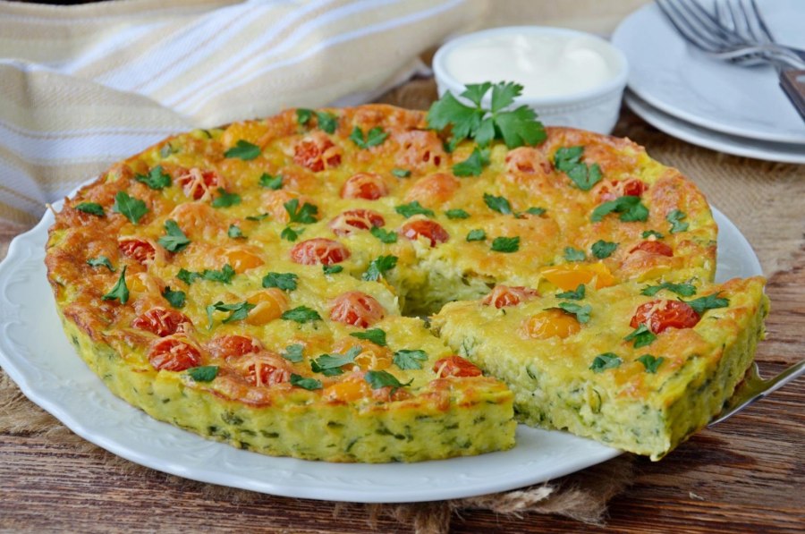 Кабачки с рисом запеченные в духовке